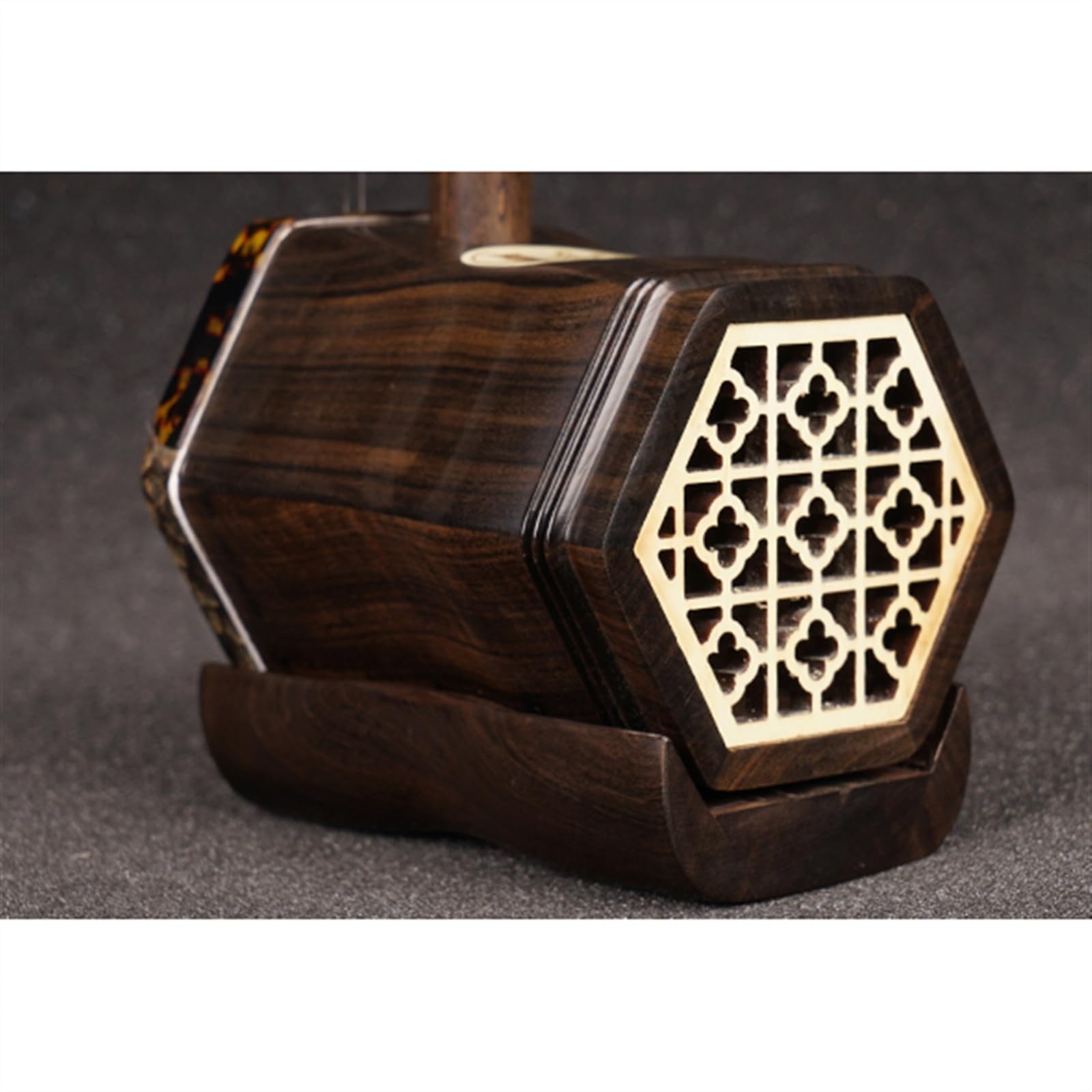 Suzhou – Instrument Erhu Hexagonal En Acajou Ancien, Professionnel, Type De Jeu Pour Adulte, Avec Étui Rigide Professionnel Erhu