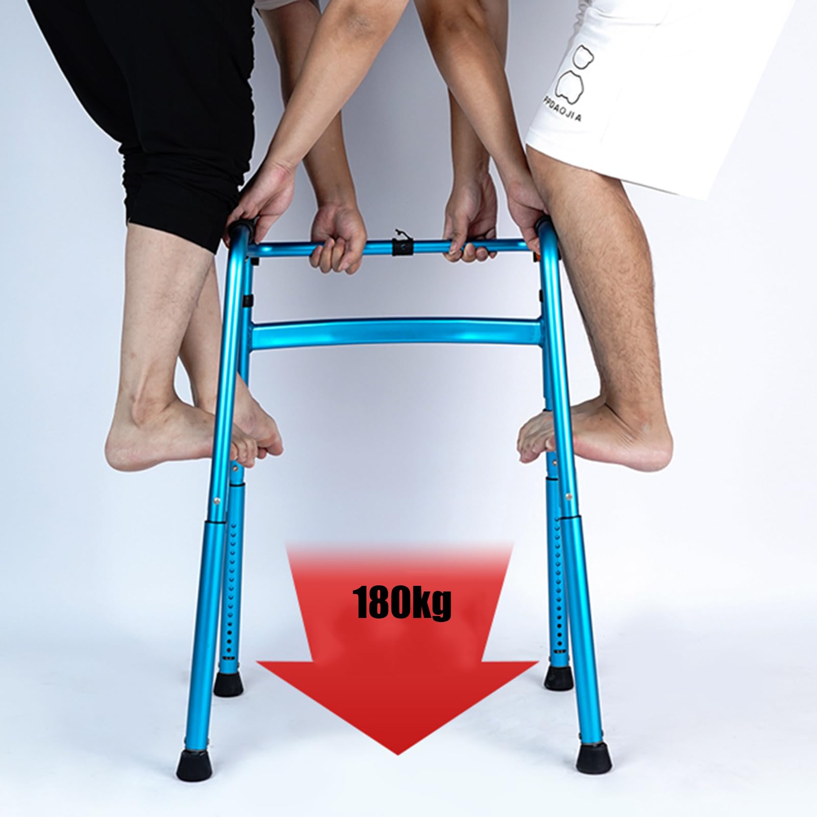 Andador Plegable para Subir Escaleras, Andador Vertical de Aluminio, Ayuda para la Movilidad Caminando Que le Permite Subir y Bajar Escaleras para Adultos/Ancianos