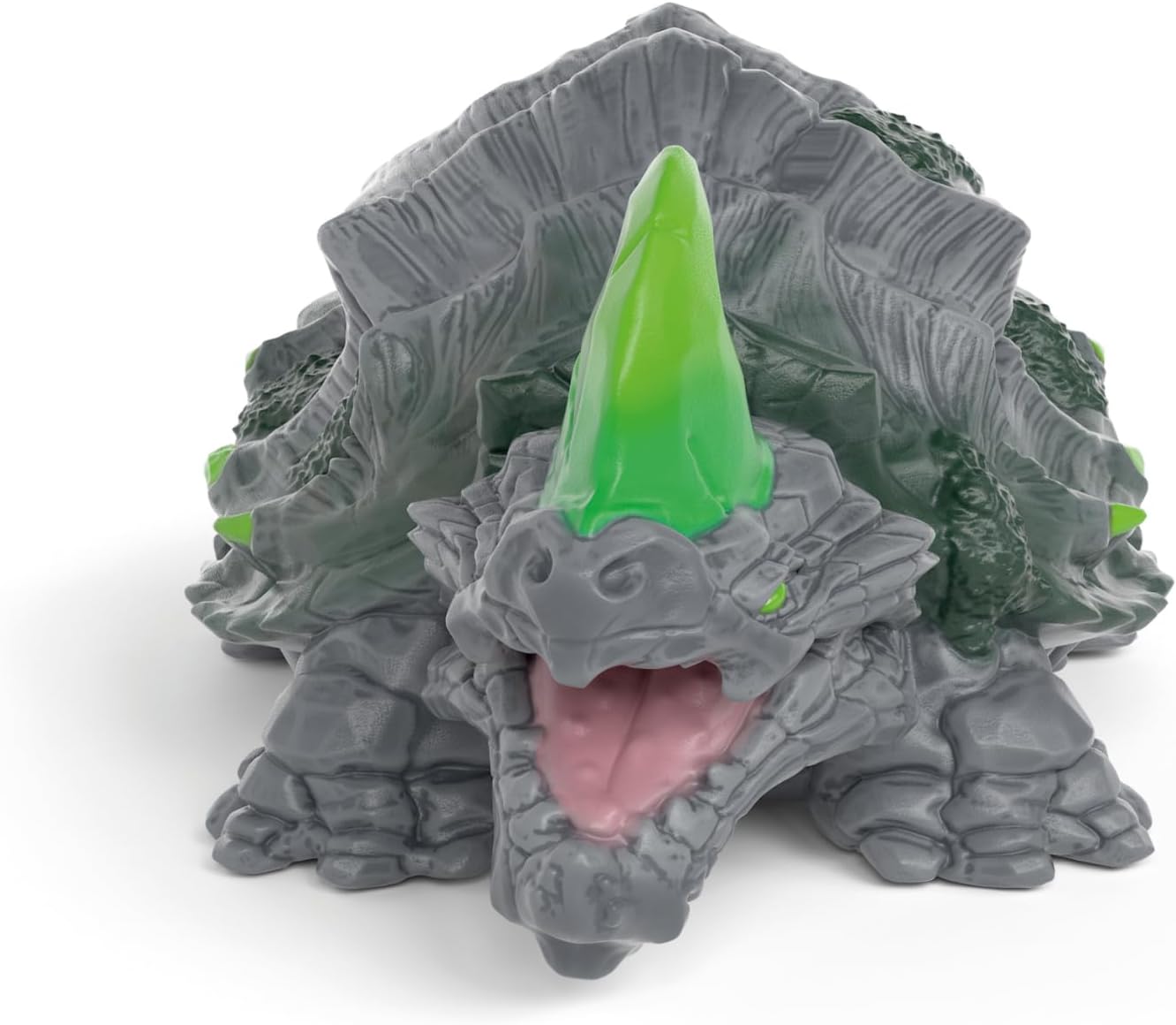 Schleich Eldrador Creatures - 4" Stone Tortoise Figurine - Fantasy Monster Toy for Boys and Girls - Durable Battle Beast - Cool Turtle Figure for Imaginative Play - Kids Ages 6+ | 70839