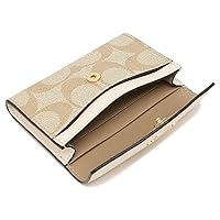 【新品未使用】COACH 名刺入れ ベージュ レザー コーチ(COACH) カードケース レディースカードケース・名刺入れ
