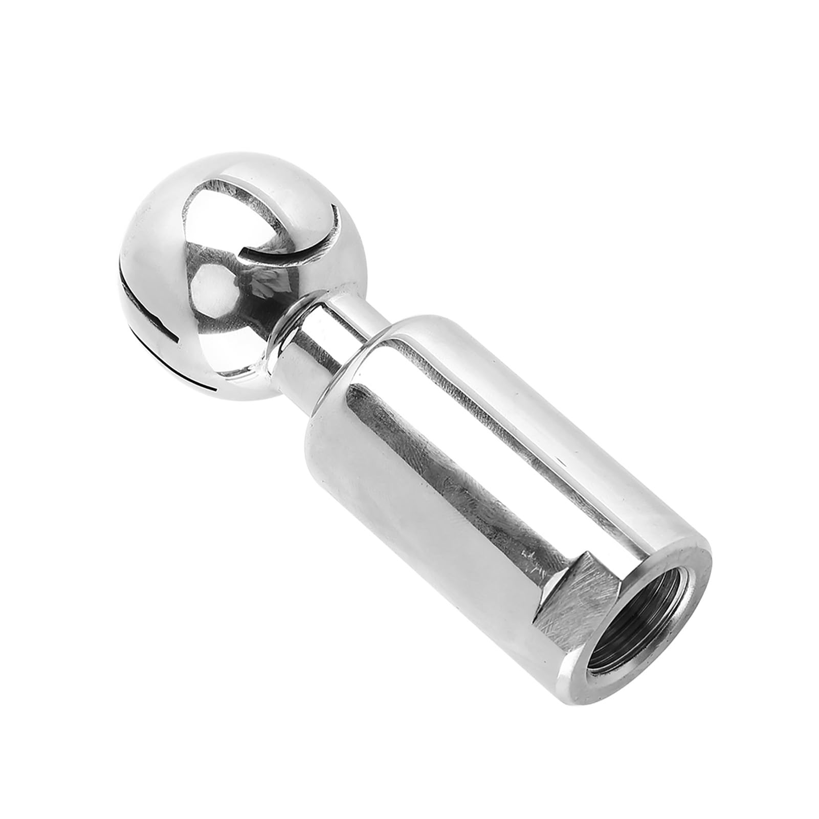 Balle de Pulvérisation, 1pc 1/2" Filetage Femelle en Acier Inoxydable Fixation Sanitaire/Boule de Nettoyage de Réservoir de Boule de Pulvérisation Rotative(Rotary)