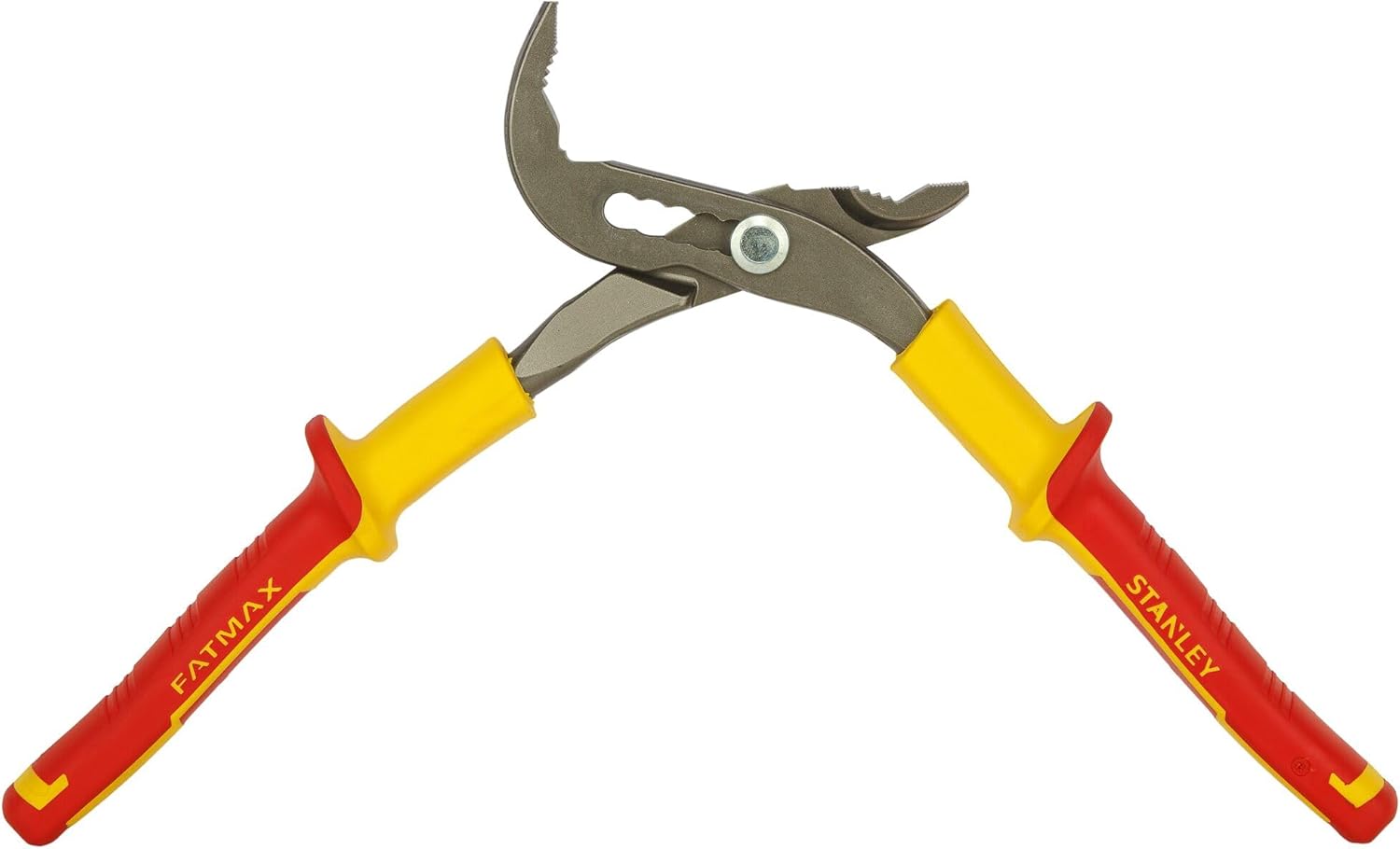 Stanley 0-84-294 Water pump Plier MaxSteel VDE, Multicolor