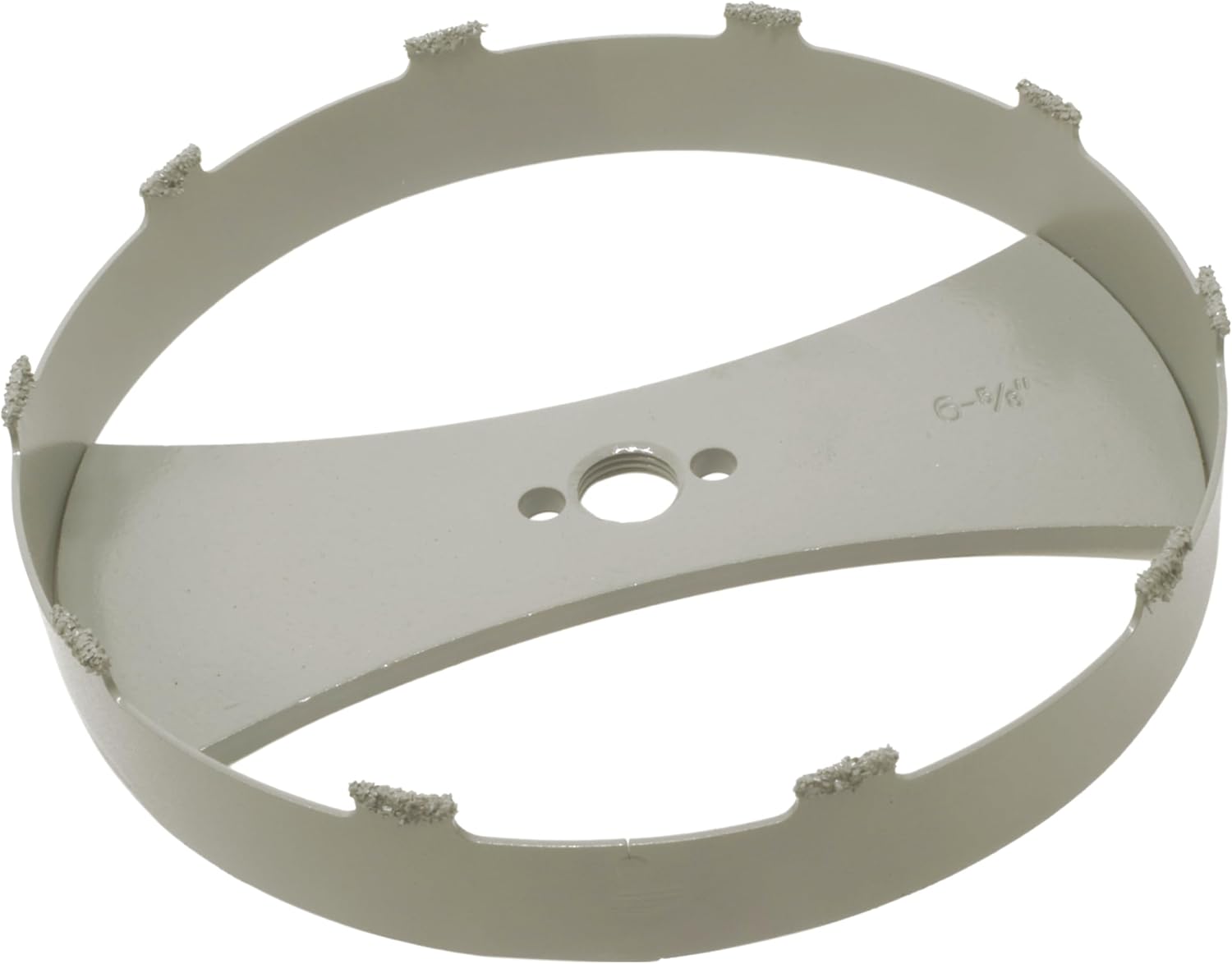 6 3/8" Can Hole Saw For Recessed Lighting Carbide Grit Hole