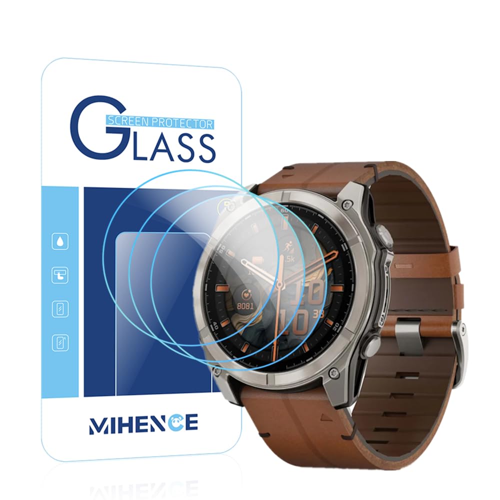 MIHENCE Screen Protector Compatible with Garmin Fenix 8 51 mm Smartwatch