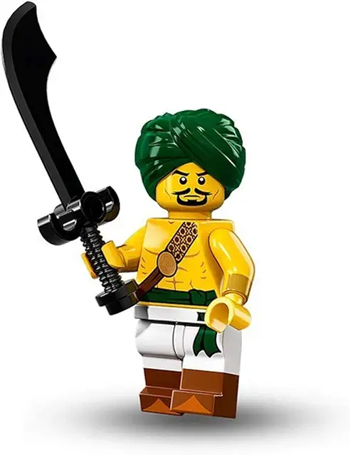 LEGO Piraten Figuren: Wüstenkrieger Arabian Knight Sammelfigur (71013)