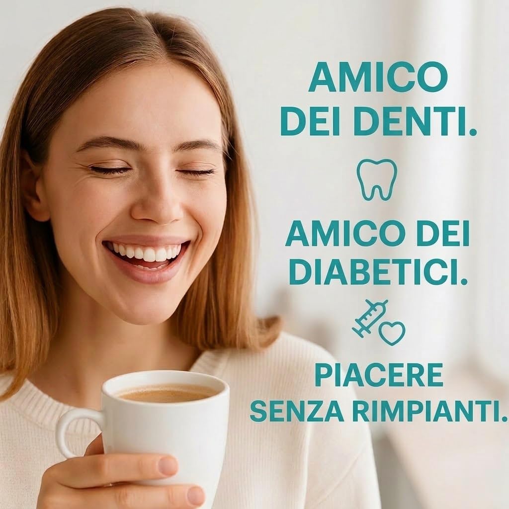 GiDeli Eritritolo 3 kg di zucchero semolato privo di calorie come alternativa allo zucchero vegano e dentale