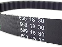 Vista 5 de Motorbike Belt Drive 669 18 30 for CVT for GY6 for 49cc for 50cc for 80cc Engine Motorcycles Drive Belt Drive Belts Timing Belts Timing Belt(2pcs)