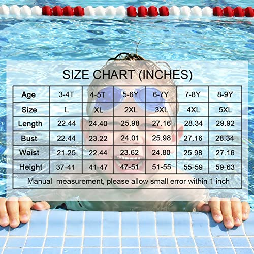 Aiwuhe Toddler Boys Swimsuits One Piece Rash Guard Swimwear Zipper Bathing Suit Upf50+ With Hat Dinosaur Sunsuit Set Orange L 3-4T #TOP4