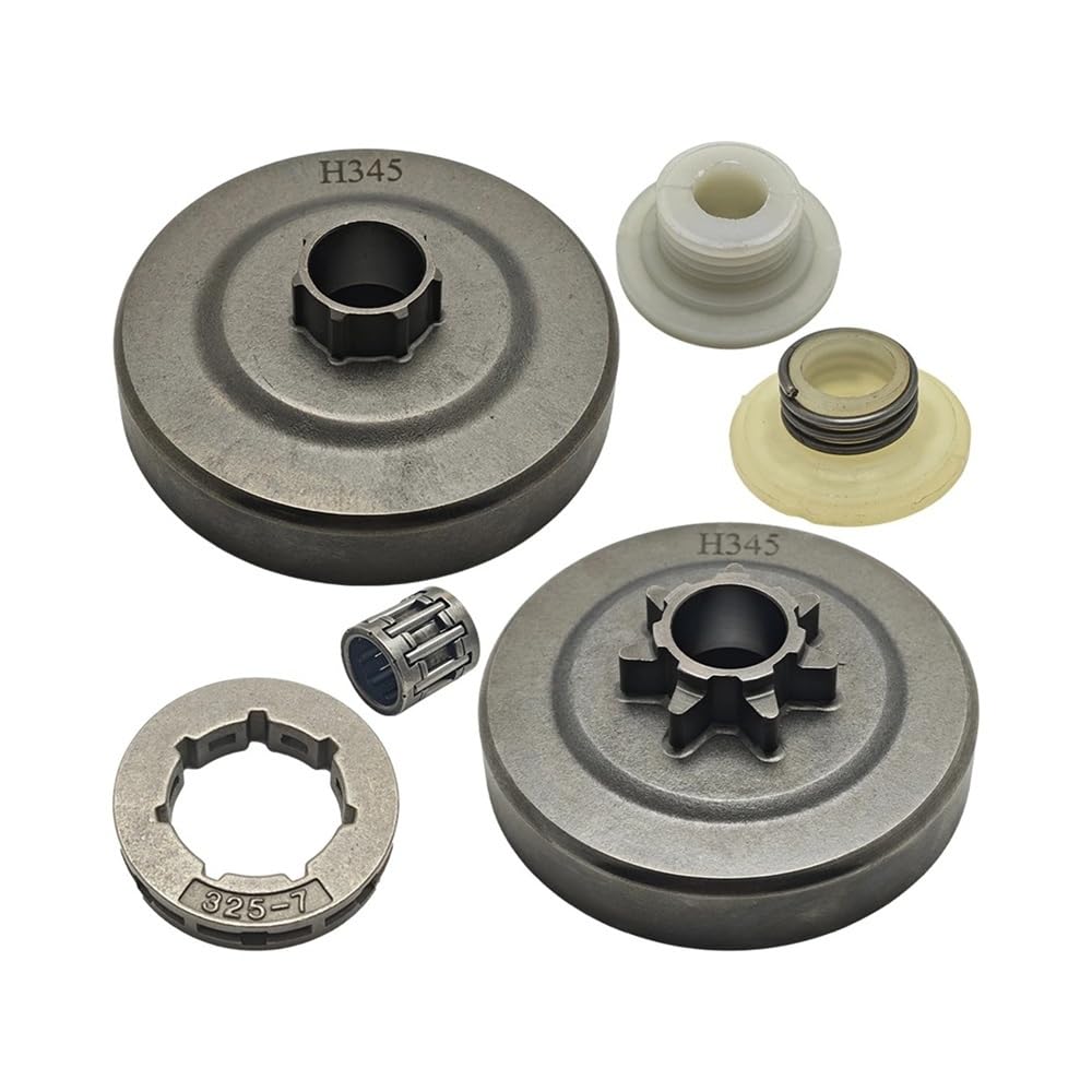 Kit de llanta y piñón de tambor de embrague for motosierra 340, 345, 350, 445, 445E, 450 y 450E
