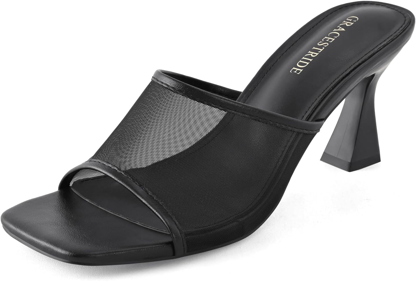 Women's Mule Heels - Comfortable Casual Dress Pumps