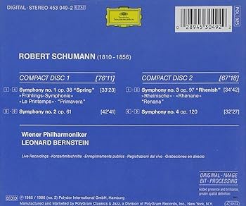 Schumann: The Symphonies: Amazon.co.uk: CDs & Vinyl
