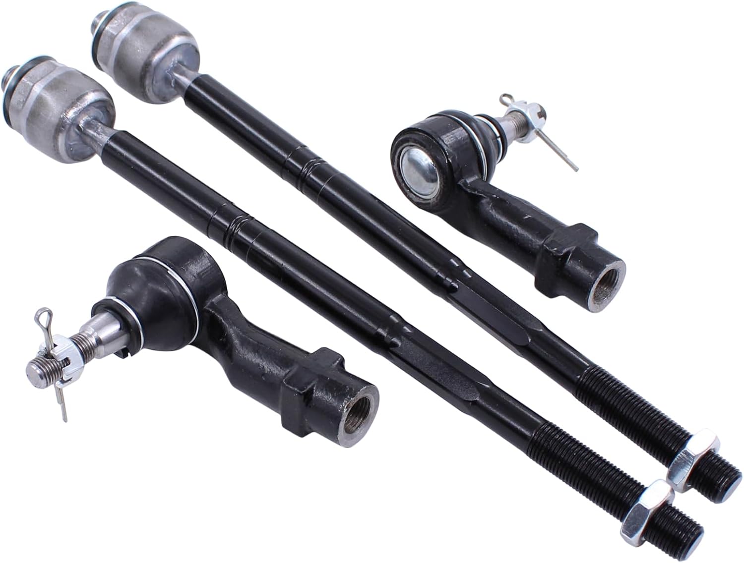 MOTOKU Front Inner and Outer Tie Rod Ends for Chrysler 200 2015-2017 Dodge Dart 2012-2016