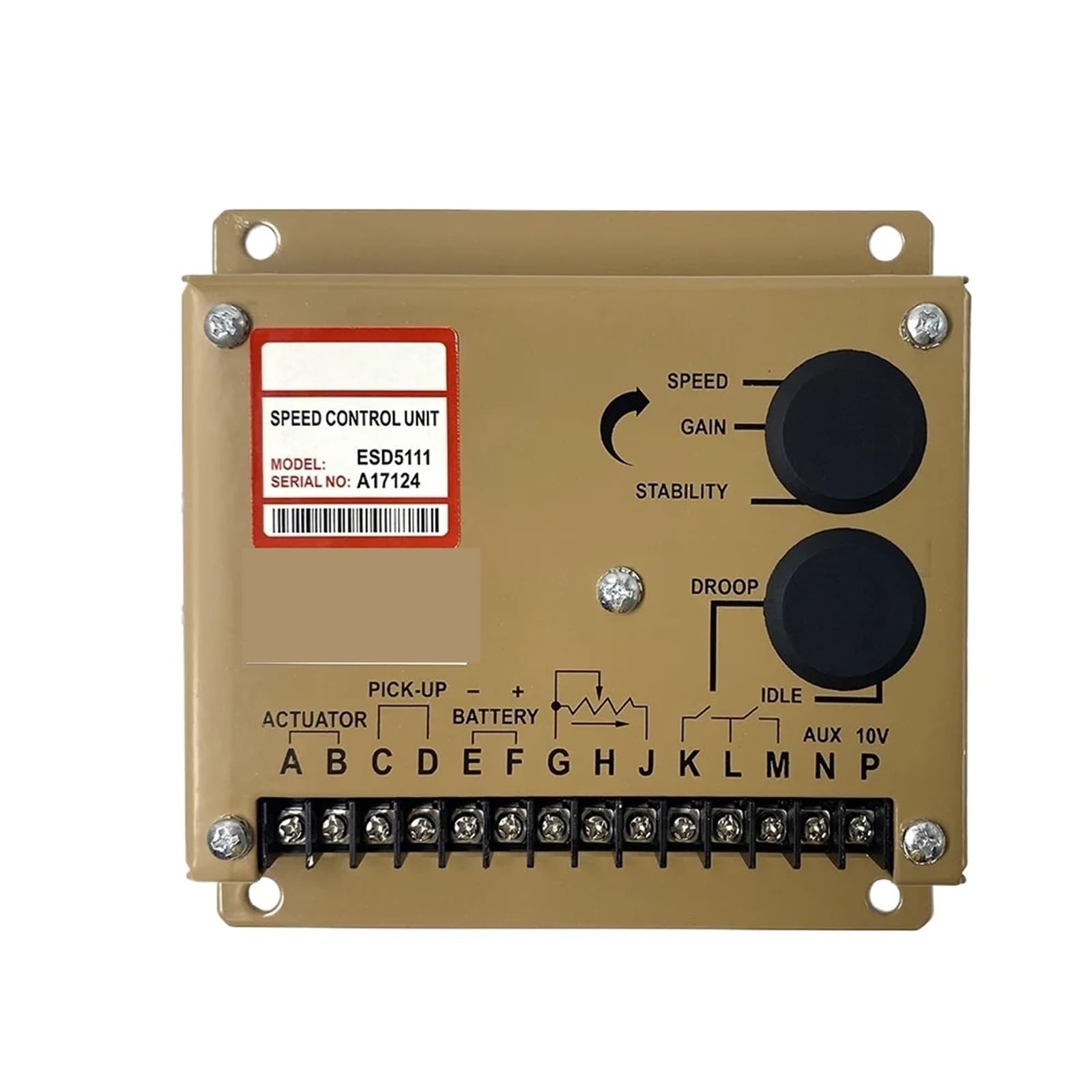 ESD5111 Engine Governor Speed Controller Generator Control Module Board Power Supply 12v 24v 1Pcs