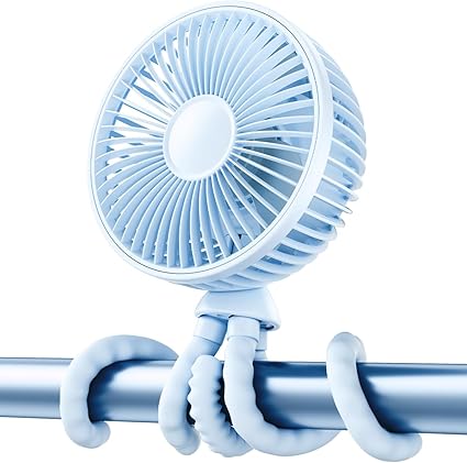 Baby Stroller Fan with LED Night Light main image 0