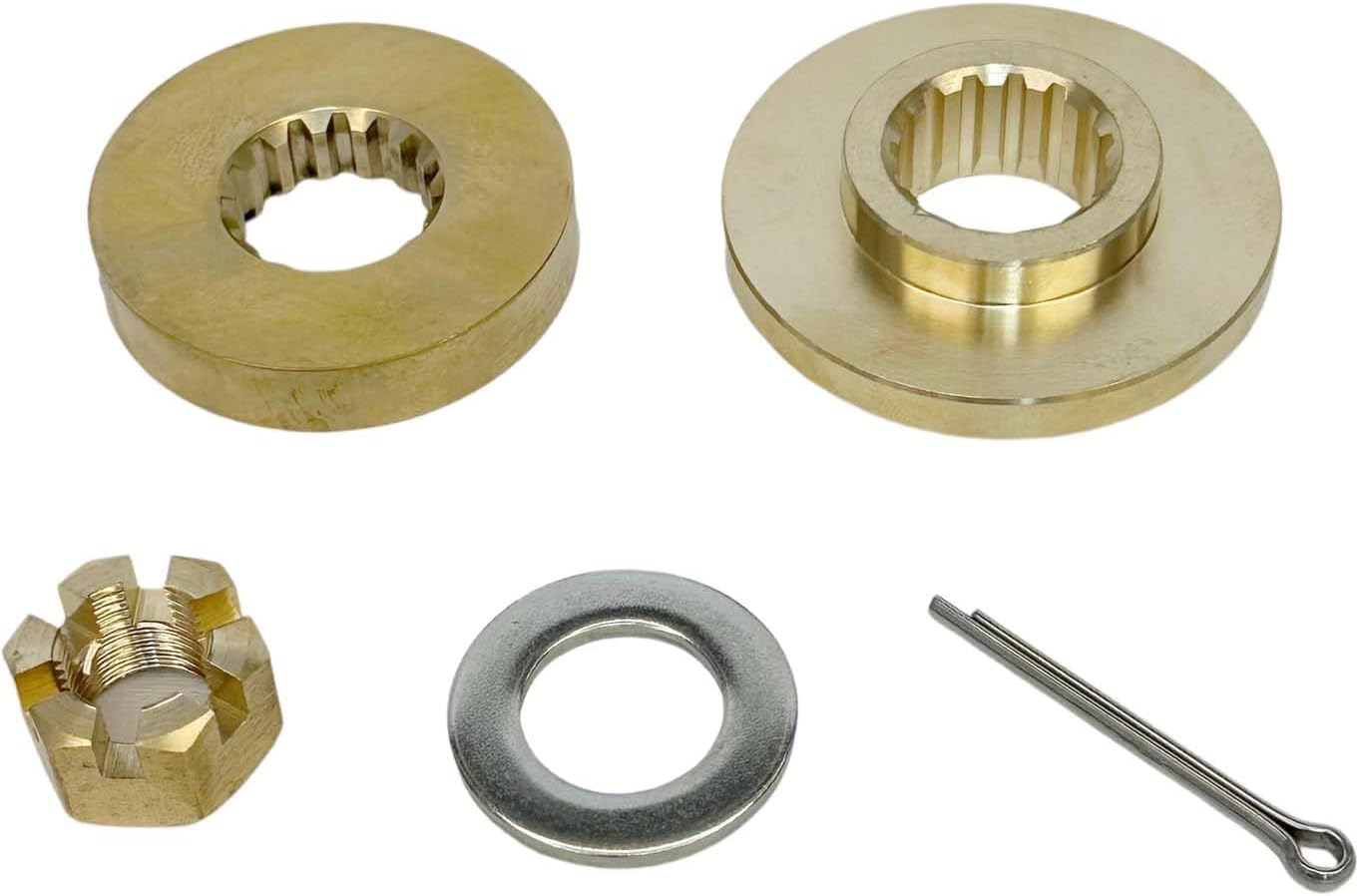 Yamaha Propeller hub kit for Yamaha 60HP 70HP 75HP 80HP 85HP Outboard Engines Nut Split Cotter Pin Thrust Washer Spacers 688-45987-00