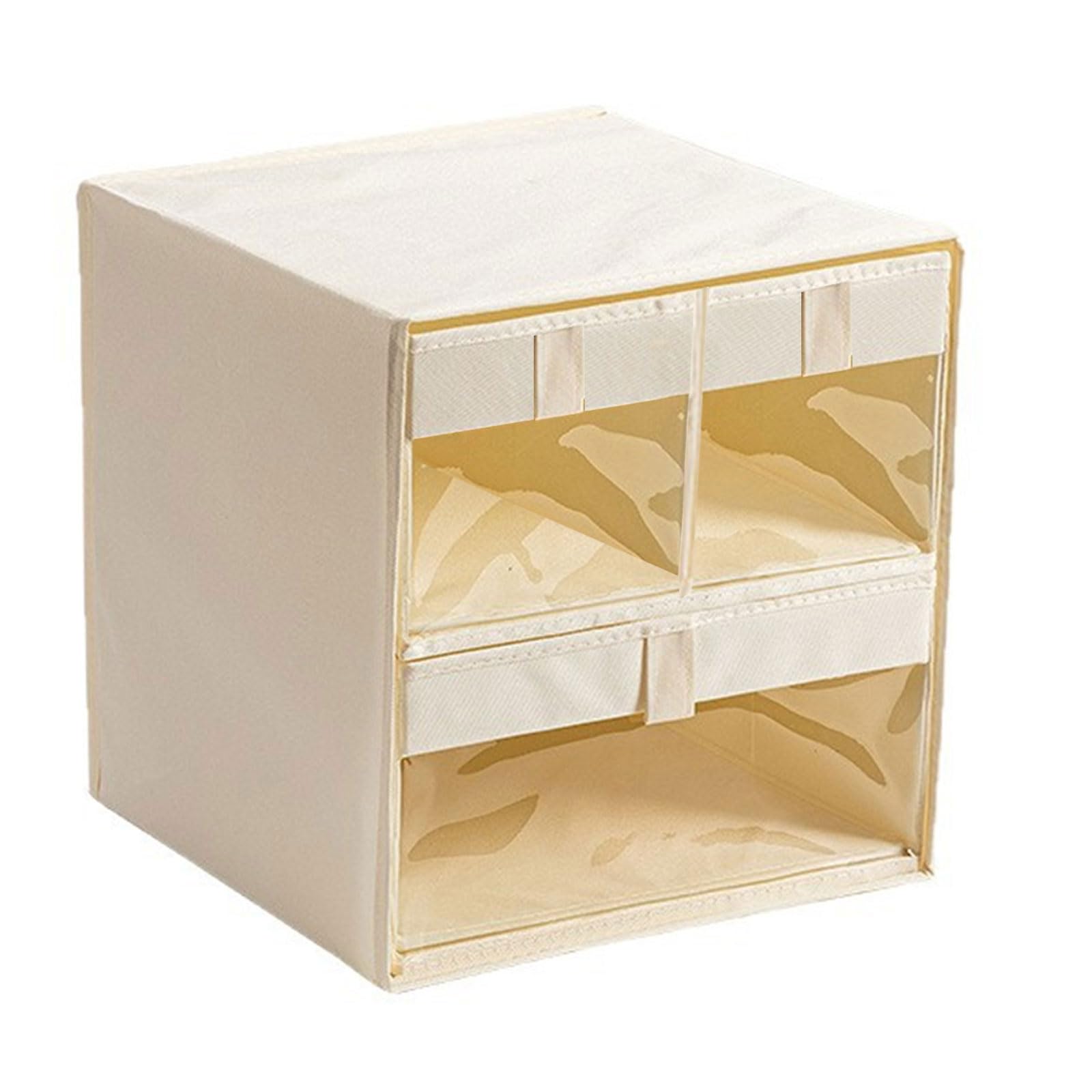APGLSXY Multipurpose Oxford Cloth Container Stackable Shelving Systems Accessory for Small Space Saving Closet Organizers Box