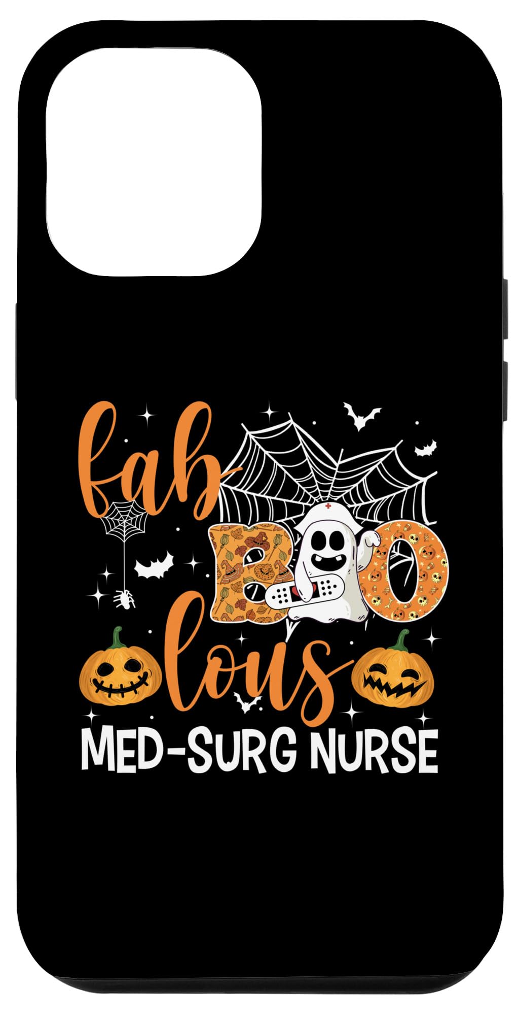 iPhone 14 Pro Max Faboolous Med-surg Nurse Funny Halloween Boo Ghost Crew Case