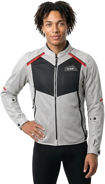 LS2 Breeze Jacket S Grey