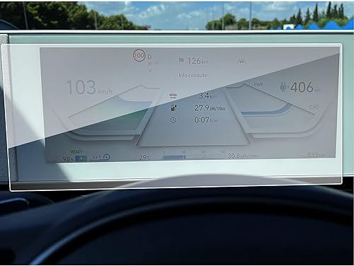 Miniatura 8 de SXCY 2 protectores de pantalla de aire acondicionado 2023 2024 2025 Palisade 2023-2025 Accesorios de empalizada Control de clima de fila delantera