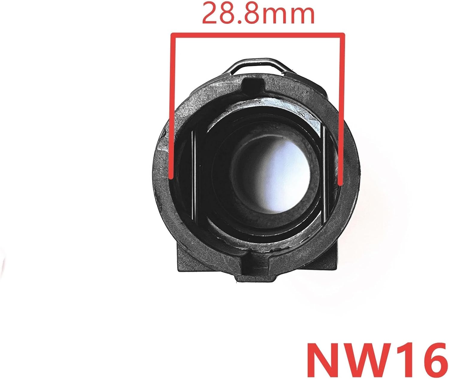 1436374, 6951946, NW16 Coolant Hose Quick Connector, Nylon Radiator Hose Fitting for BMW,Mercedes-Benz,Audi,VW,Porsche,Land Rover,MINI, Car Engine Cooling System, Tube Coupler Repair Kit