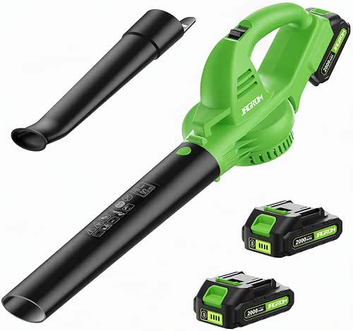 Leaf Blower Cordless with 2.0Ah Battery & Charger, 130MPH 180CFM