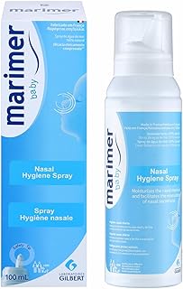 Baby Saline Nasal Spray All-Natural Seawater for Sinus Rinse & Sinus moisturizing 3.38 FL OZ (100 mL)