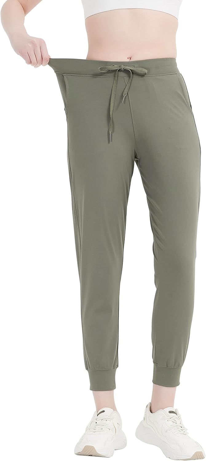 RIBOOM Womens Joggers Pants with Pockets Lightweight Athletic Workout Running Pants Sweatpants for Women - Image 4