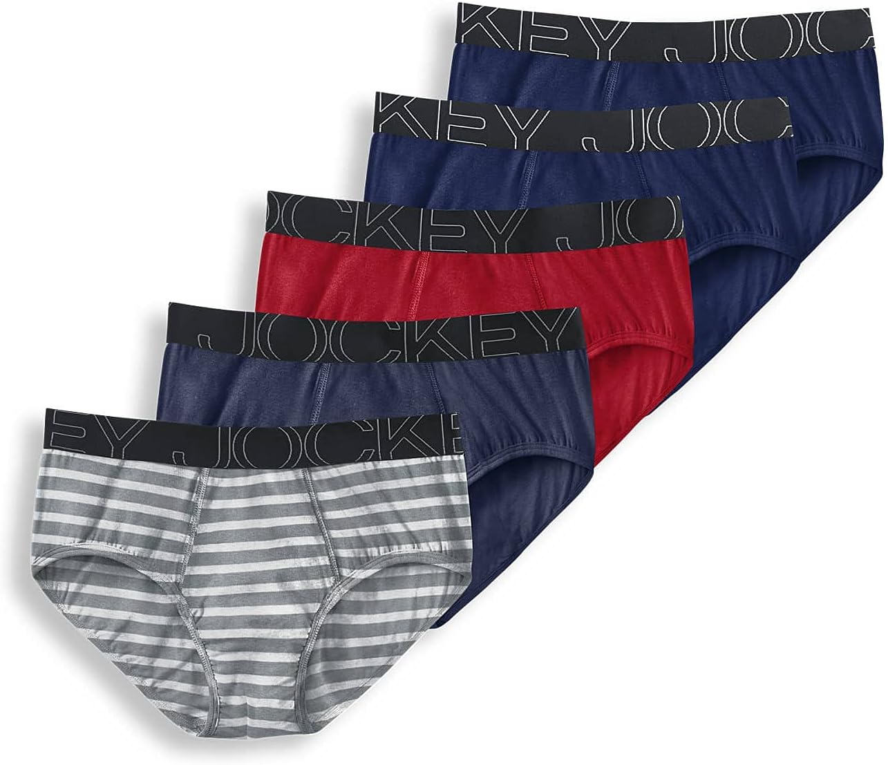 JockeyMen's 5-Pack ActiveBlend Briefs