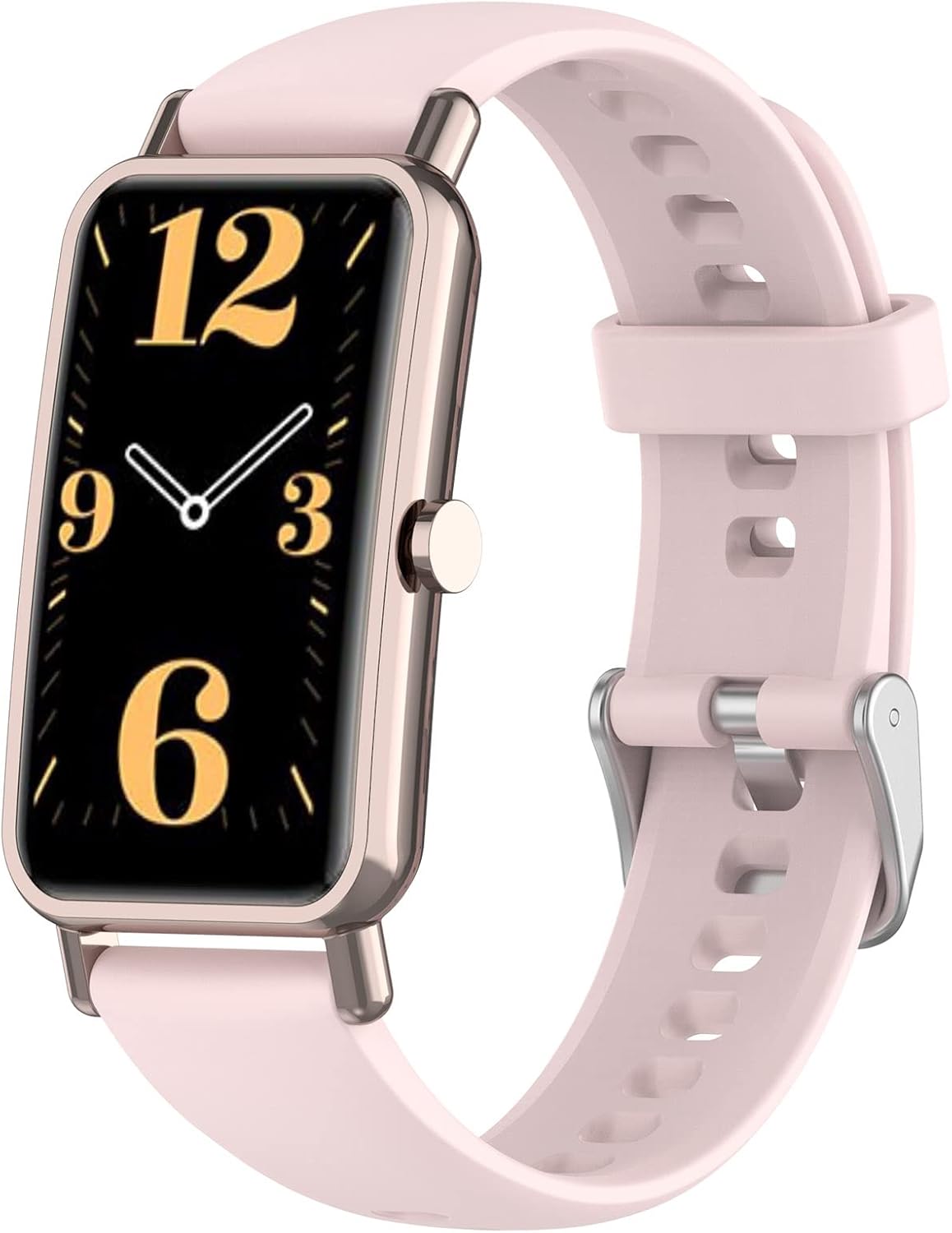 Compatible with KAVVO Q1A Fitness Tracker Band, Lightweight Soft Silicone Breathable Strap for KALOC/KAVVO Smart Watch Accessories - Image 2