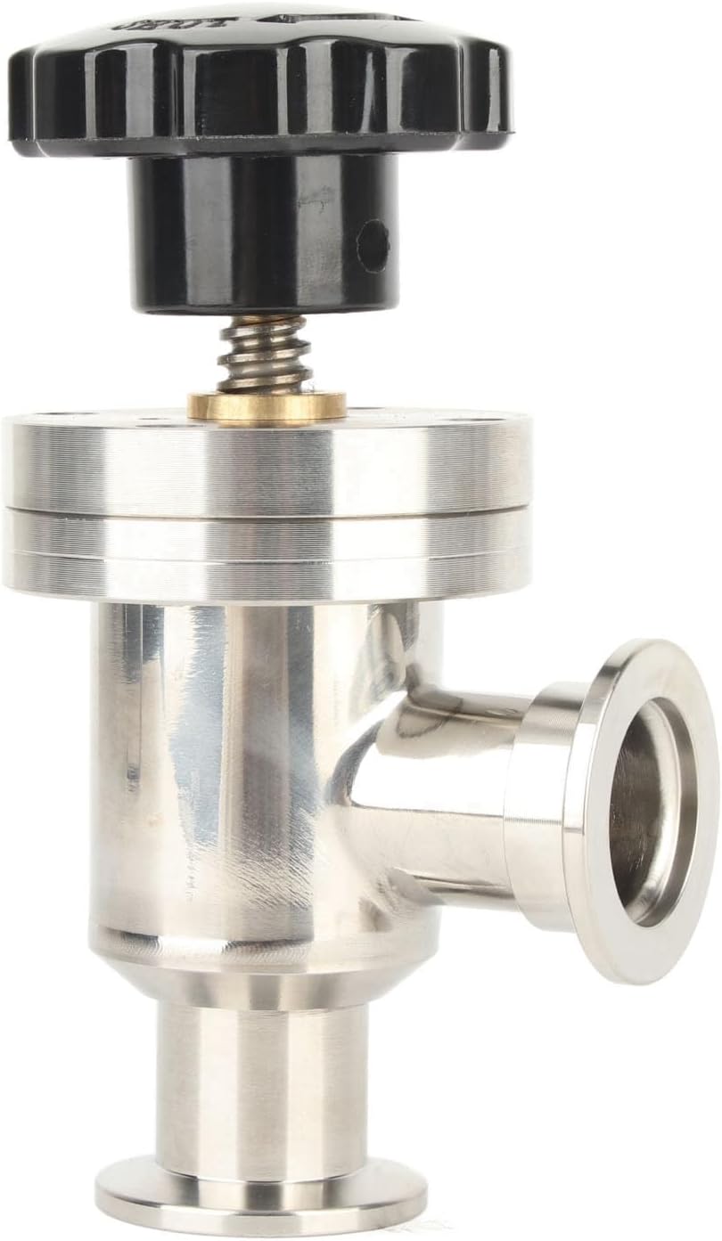 Kf 25 Valve Kf25 Valve Kf25 304 Stainless Steel High Vacuum Manual Right Angle Bellow Isolation Valve