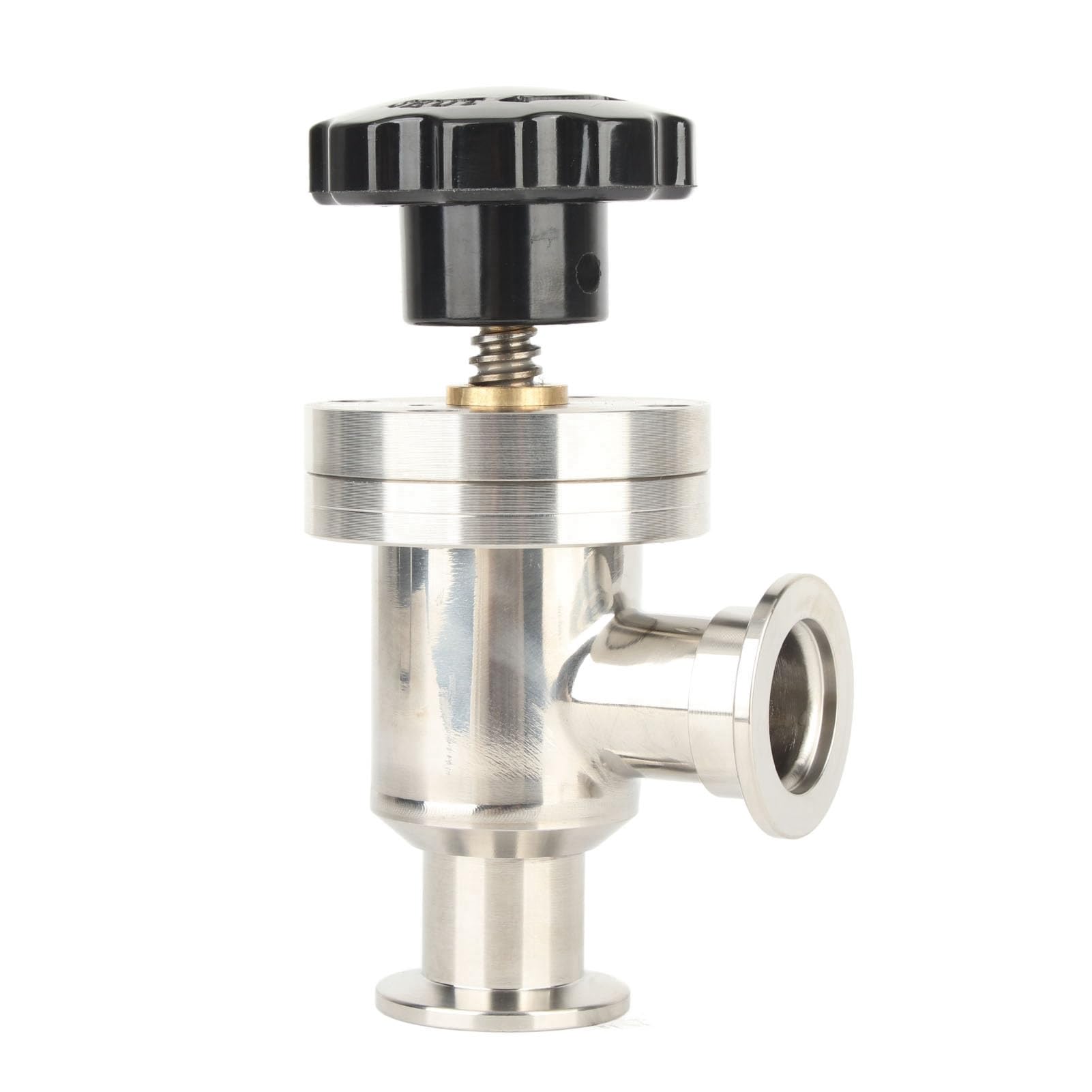 Kf 25 Valve Kf25 Valve Kf25 304 Stainless Steel High Vacuum Manual Right Angle Bellow Isolation Valve