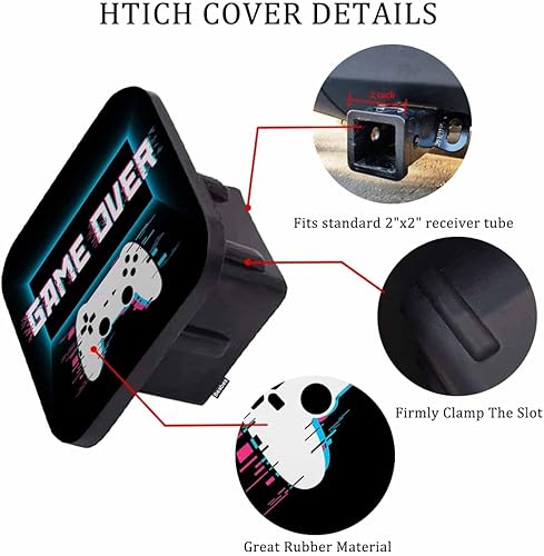 Vista 24 de Cubierta de receptor de enganche con bandera del estado de Arizona, Estados Unidos de América, 2 pulgadas, compatible con cubierta de tubo