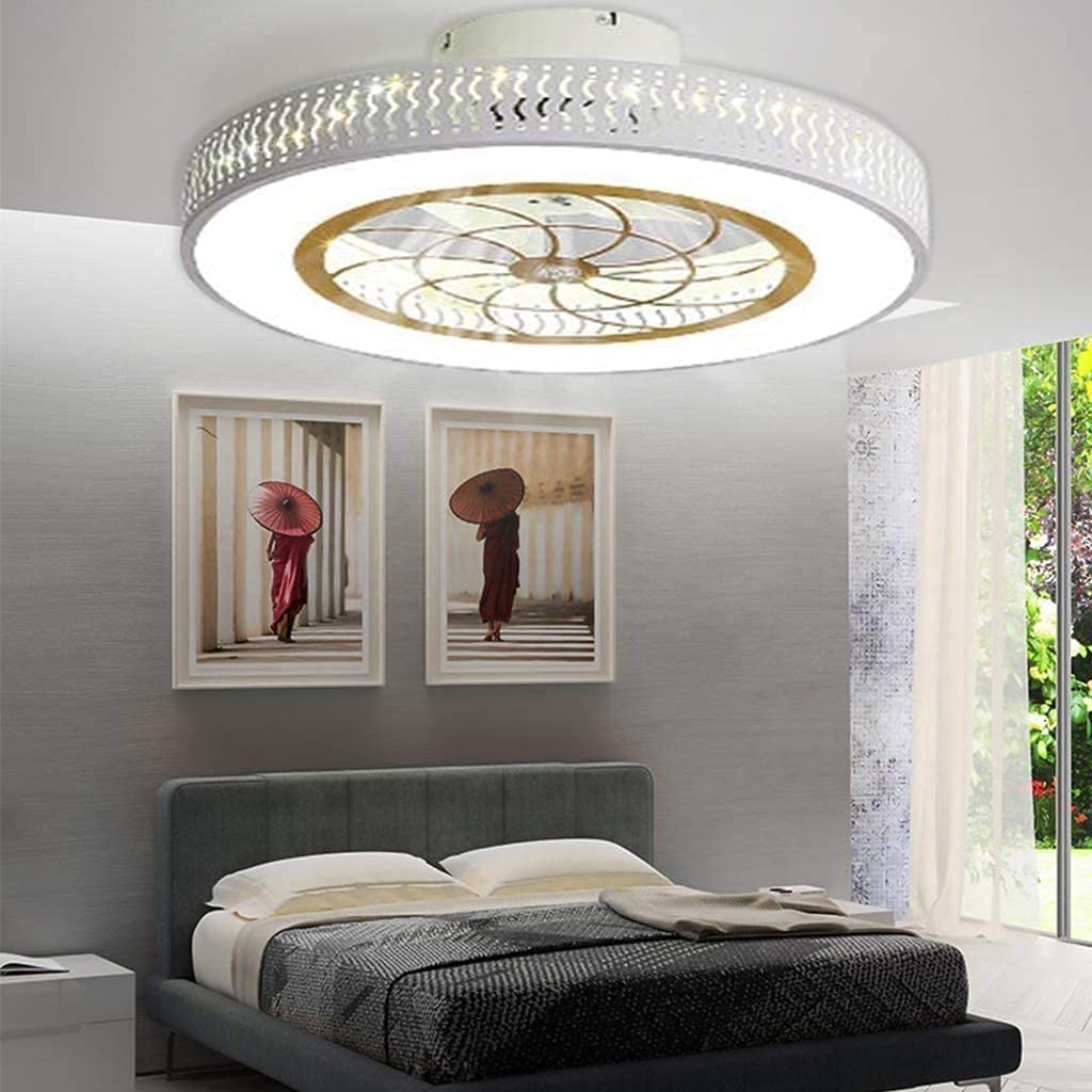 Plafonnier pour ventilateur invisible avec télécommande pour salon - 8