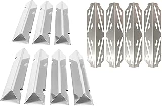 Cmanzhi S6F030 (7-Pack) S6F041 (4-Pack) Stainless Steel Replacement Parts for Weber Genesis II E/ES-410, Genesis II E-410, Genesis II S-410, Genesis II LX E-440