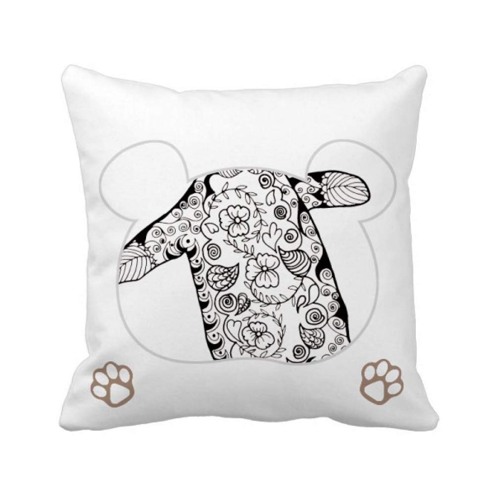 Housse de coussin pingouin mignon pour décorer le canapé du salon chaleureux