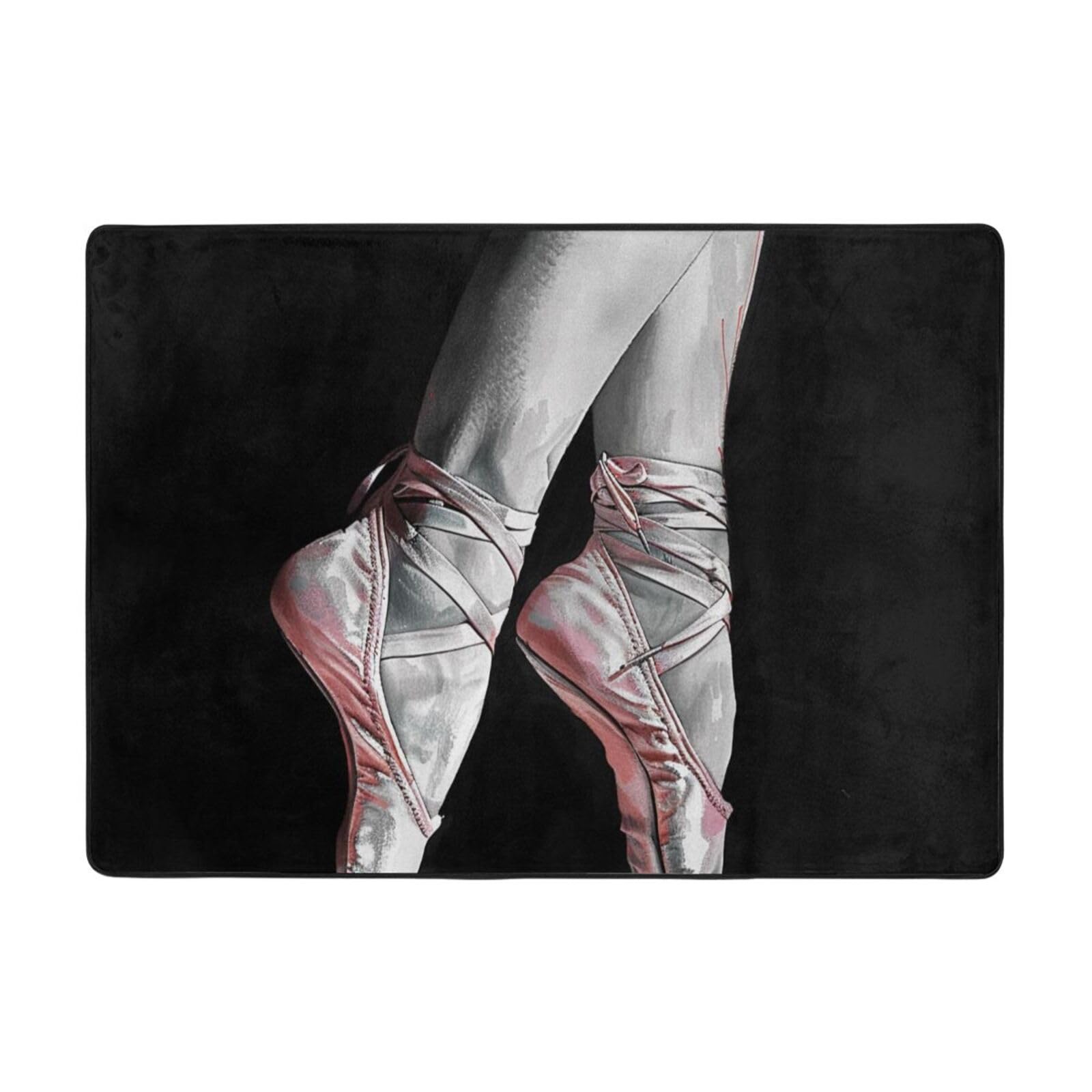 Tapis de sol danseuse de ballet anti-froid et anti-bruit pour chambre et salon