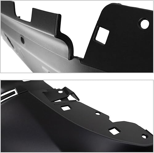 Miniatura 7 de Parachoques delantero inferior negro Txtured compatible con J-eep Grand Cherokee 2014 2015 2016 repuesto para 68143076AD  16554639 CH1015114C