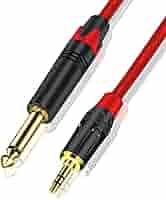 Amazon | 6.5mm から 3.5mm オーディオ シングル トラック