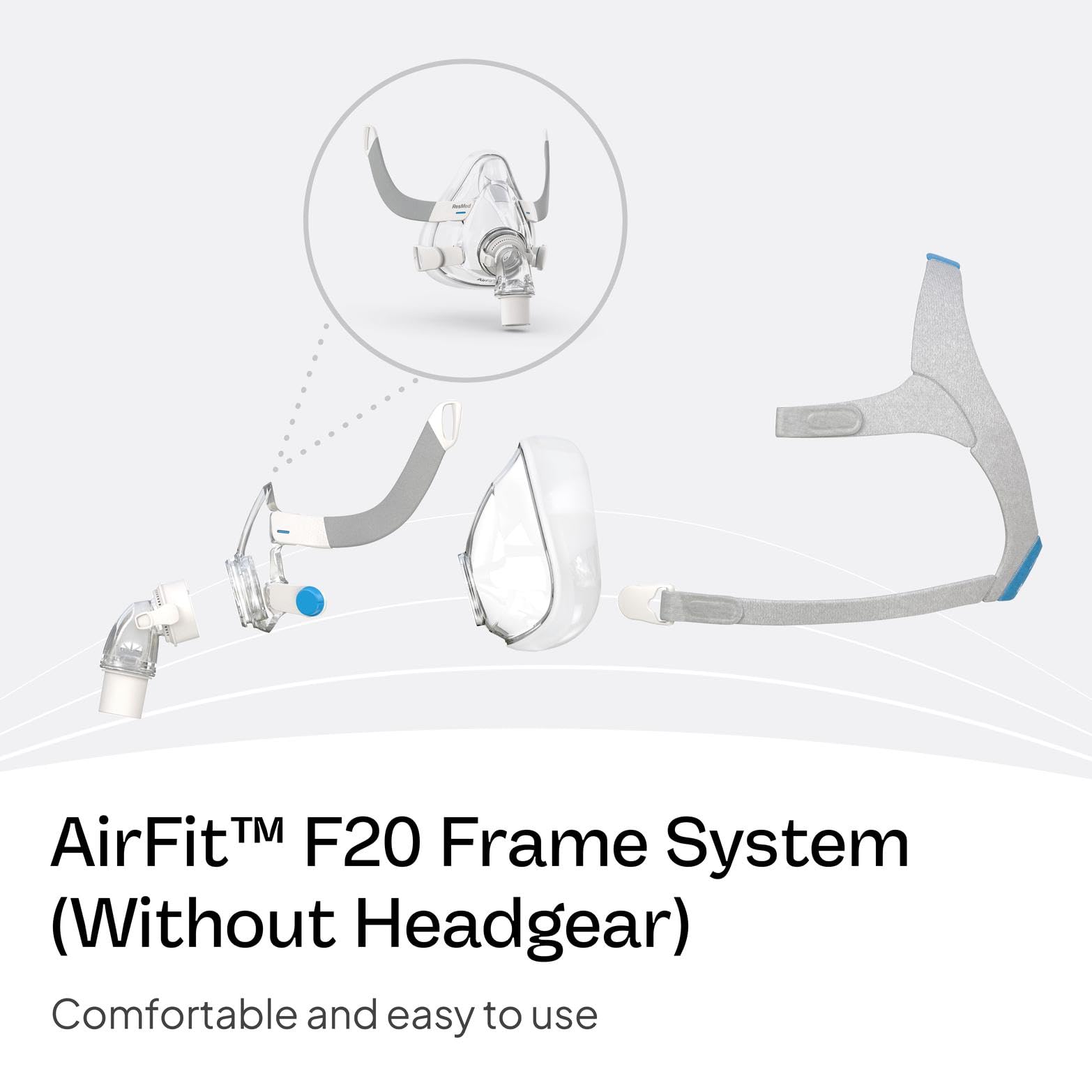 Amazon.com: ResMed AirFit F20 Frame System - for Full-Face CPAP