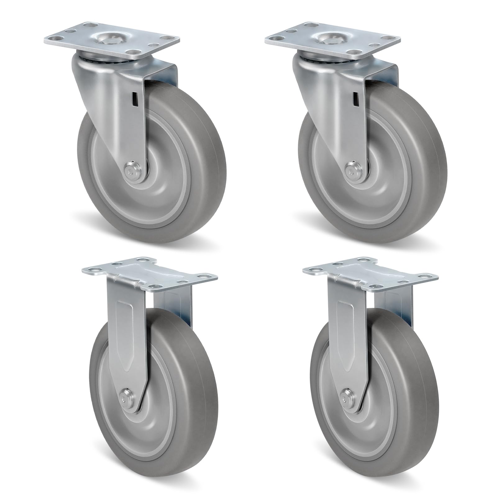 Heavy Duty Caster Wheels - 1000lb Capacity -24