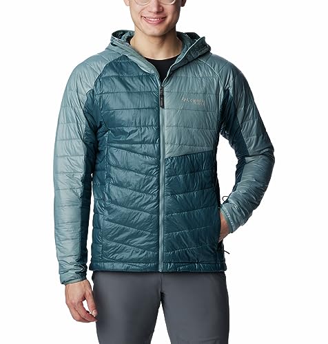 Image of Columbia Men Platinum Peak Hooded Jacket upto -10c
