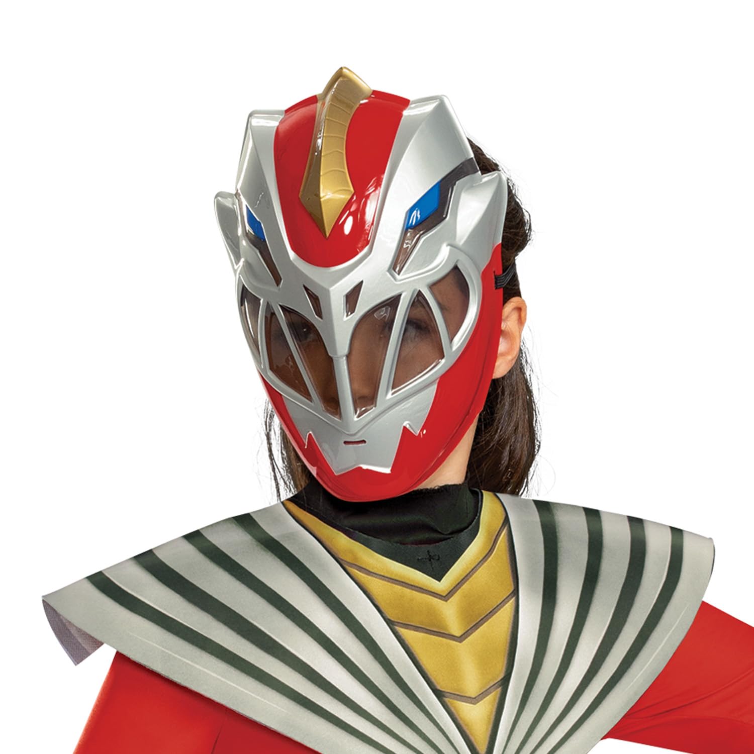 Disguise Costume da Ranger rosso per ragazze, costume ufficiale Power Rangers Cosmic Fury con cintura