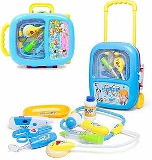 ألعاب الطبيب التظاهرية للأطفال، مجموعة لعب الأدوار الكلاسيكية ومحاكاة ألعاب المستشفى (حليبي) من XDFLK