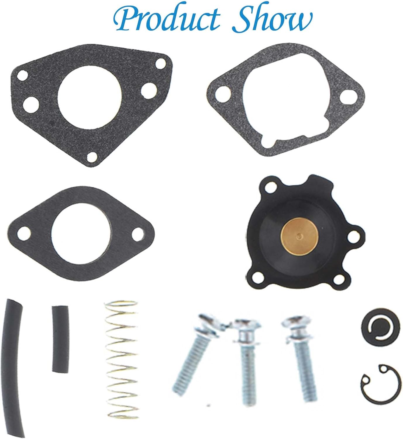 Autoparts Carburetor Accelerator Pump Repair Rebuild Kit Replacement for Kohler Engine CV17-CV25 CV640-CV740 Lawn Mower 24-757-21-S