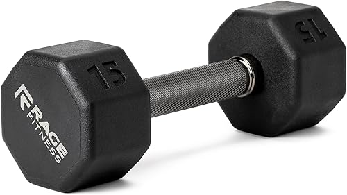 Mancuernas con revestimiento de goma, diseño sin rollo, mango moleteado de acero de fácil agarre, juego de mancuernas para entrenamiento de fuerza,