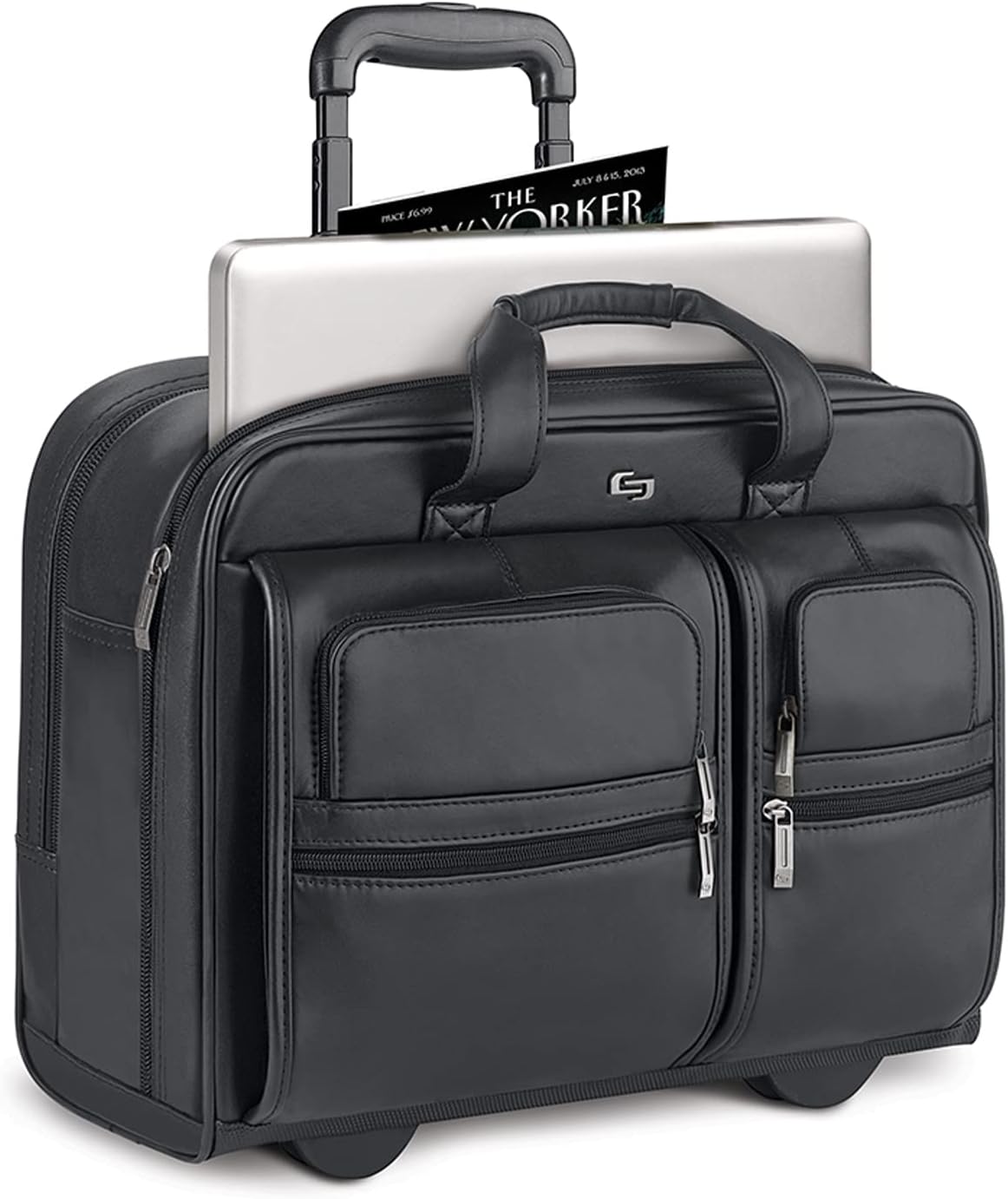 solo walker rolling laptop case