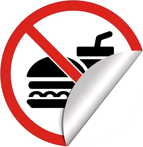 Miniatura 8 de dealzEpic - Adhesivos para letreros sin fumar ni vapear (E-Cigarette) - Calcomanías autoadhesivas para despegar y pegar