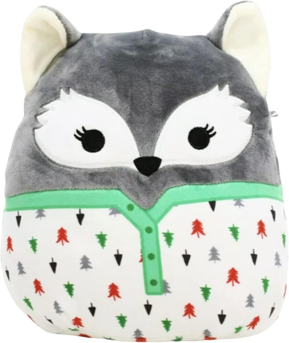 Squishmallow Official KellyToy 8” Sleepy Pajamas Winter Release Plush Stuffed Toy (Floxie Fox Christmas Pajamas)