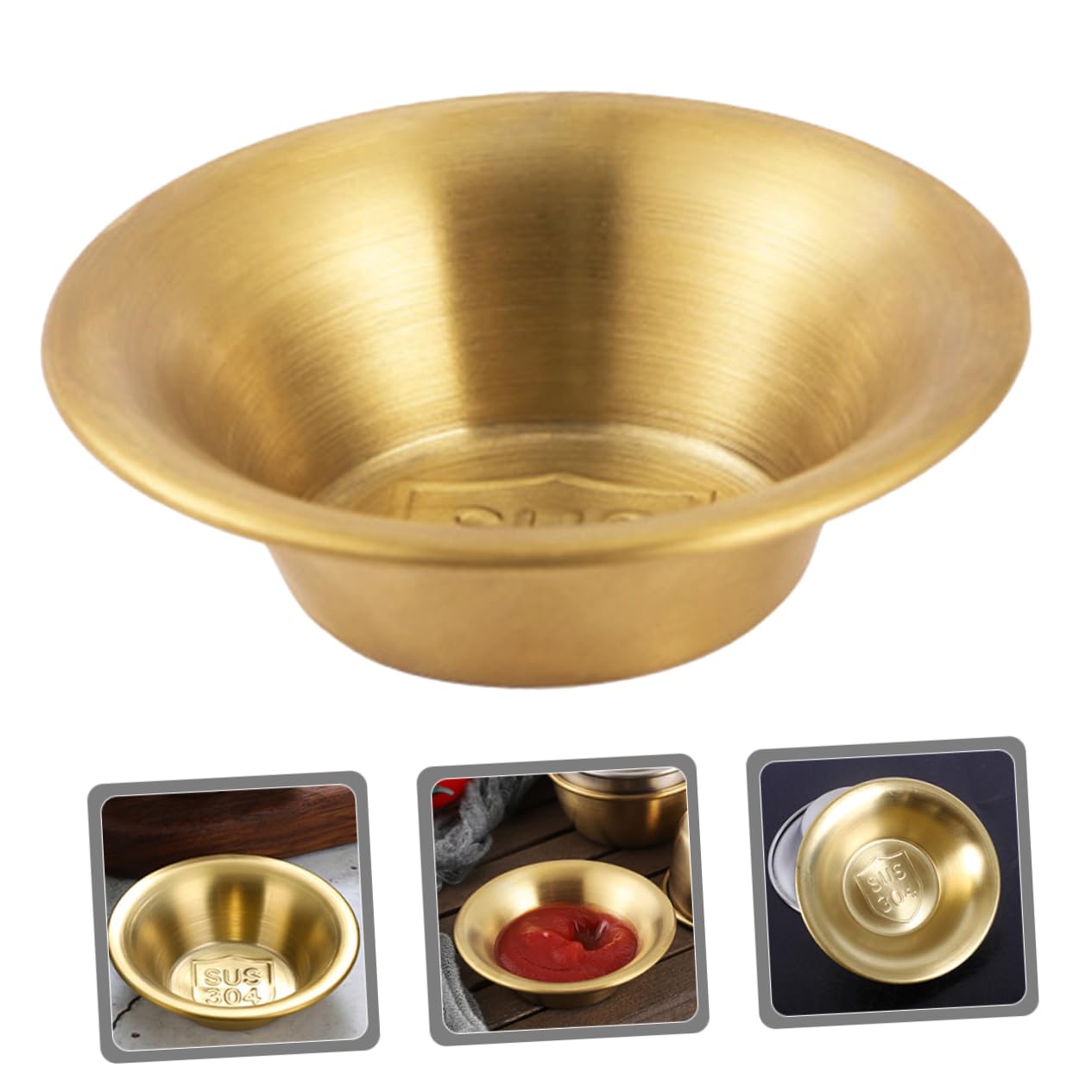 OUNONA Stainless Steel Egg Tart Food Grade Cooking Tart for Pies Cheesecakes and Desserts Compact Lightweight and Heat Baking Supply for Home and Professional Use