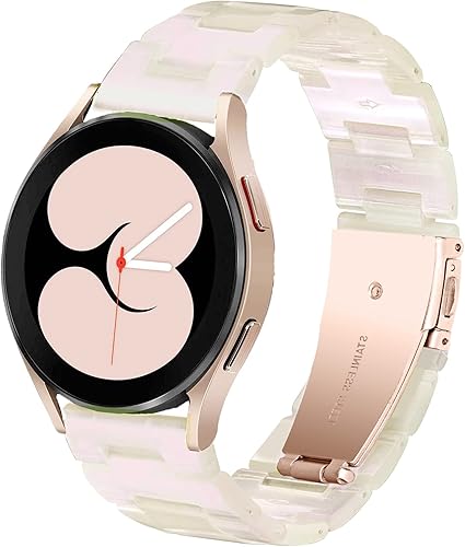 Vista 59 de Correas compatibles con Samsung Galaxy Watch 7 / FE / 6/6 Classic / 5/5 Pro / 4/4 Classic / 3 de 1.614 in / Huawei GT3 de 1.654 pulgadas, 0.787